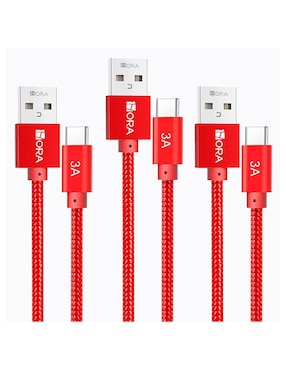 Cable USB C 1Hora a tipo USB A de 1 m