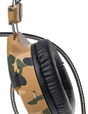 Audífonos gamer Over-Ear Basher Bash-4201 alámbricos