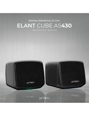 Bocina Acteck Elant Cube AS430 alámbrica
