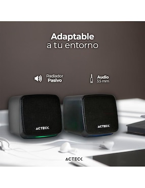 Bocina Acteck Elant Cube AS430 alámbrica