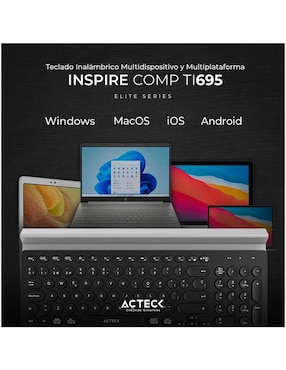 Teclado Acteck Inspire Comp TI695