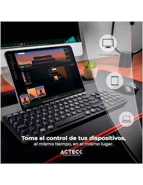 Teclado Acteck Inspire Comp TI695