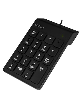 Teclado conexión alámbrica Acteck AC-932622