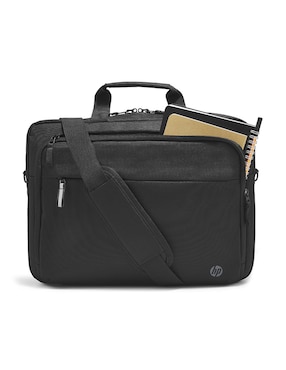 Maletín Hp de poliéster con compartimiento para laptop 15.6 pulgadas