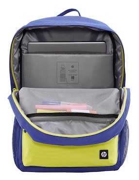 Mochila escolar Hp Campus impermeable unisex