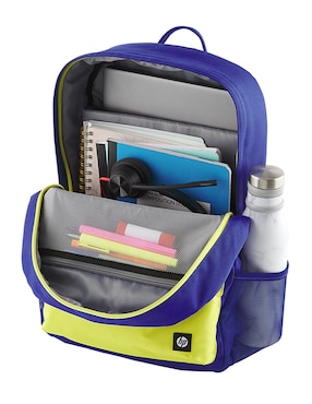 Mochila escolar Hp Campus impermeable unisex