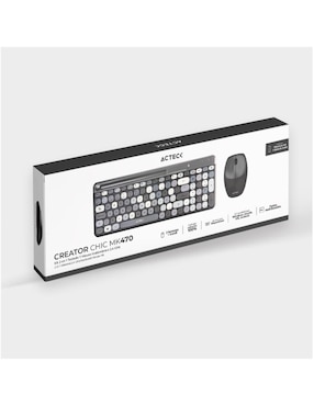Mouse y Teclado Acteck AC-935180
