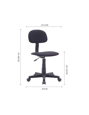 Silla escritorio Eke Life Home de Hierro