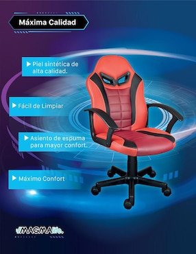 Silla gamer Juvenil Magma Life
