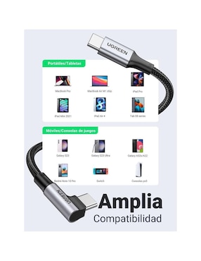 Cable USB C Ugreen de 2 m