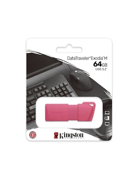 COMPACT FLASH KINGSTON 64 GB, ROSA