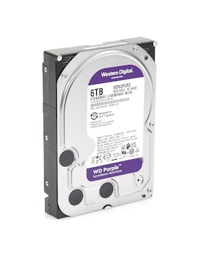 Disco duro externo Western Digital capacidad 6 TB