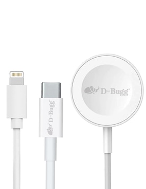 Cargador Para Smartwatch Dbugg De 18 W Lightning + USB Tipo C