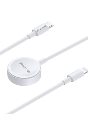 Cargador para Smartwatch Dbugg Lightning + USB tipo C