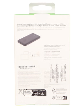 Batería portátil BELKIN 1000 mAh BEL BPB011BTBK