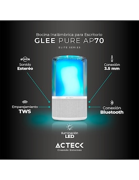 Bocina portátil Acteck AC-936392 bluetooth