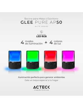 Bocina portátil Acteck AC-936408 bluetooth