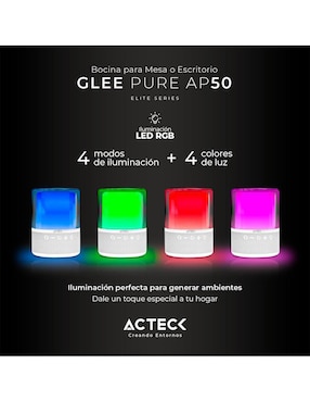Bocina portátil Acteck AC-936415 bluetooth