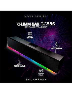 Bocina Balam Rush BR-936958 bluetooth