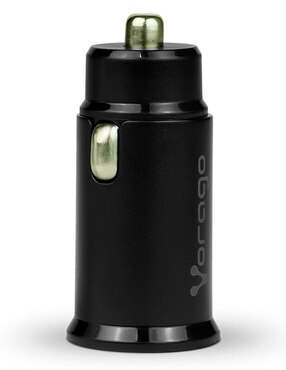 Cargador auto Vorago USB tipo A + USB tipo C