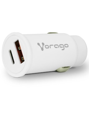 Cargador auto Balam Rush USB tipo A + USB tipo C