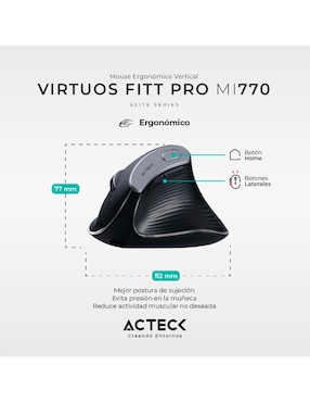 Mouse Gamer Inalámbrico Acteck ac-936200