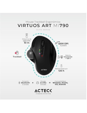 Mouse Gamer Inalámbrico Acteck ac-936309