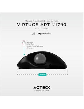 Mouse Gamer Inalámbrico Acteck ac-936309