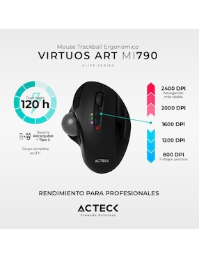 Mouse Gamer Inalámbrico Acteck ac-936309
