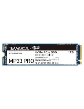 Unidad SSD Teamgroup Capacidad 1 TB