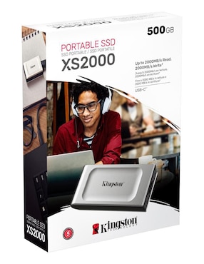 Unidad SSD Kingston capacidad 500 GB