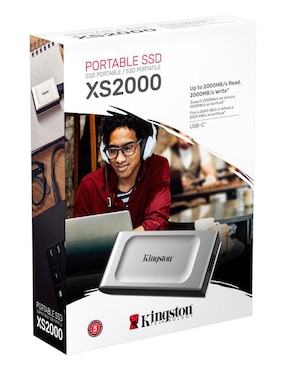 Unidad SSD Kingston capacidad 4 TB