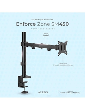 Soporte para monitor de escritorio Acteck