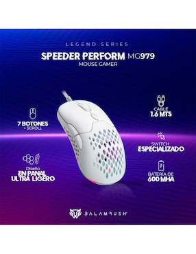 Mouse gamer inalámbrica Balam Rush BR-936859