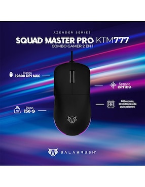 Mouse y teclado Balam Rush KTM777