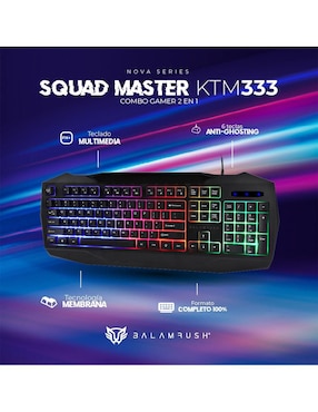 Mouse y Teclado Balam Rush KTM333