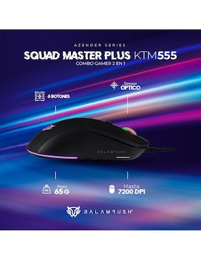 Mouse y Teclado Balam Rush KTM555
