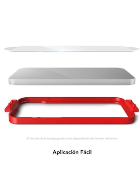 Mica Celular Zagg iPhone 15 Pro de cristal templado