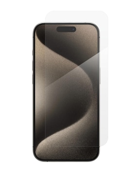 Mica Celular Zagg iPhone 15 Pro de cristal templado