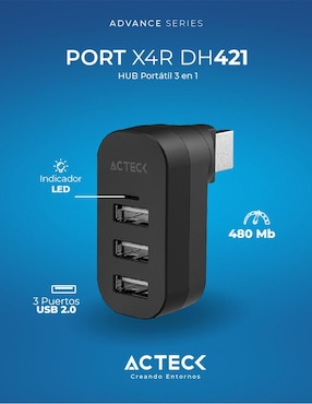 Adaptador USB Acteck