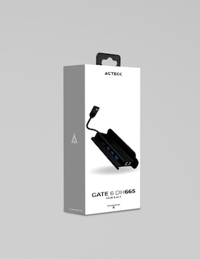 Hub Acteck AC-936767 de 6 contactos
