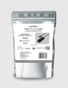 Adaptador de Red Ethernet Acteck
