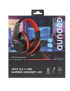 Audífonos gamer Ground Gaming