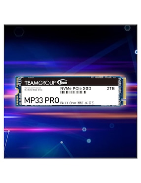 Unidad SSD Teamgroup capacidad 2 TB