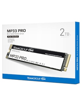 Unidad SSD Teamgroup capacidad 2 TB