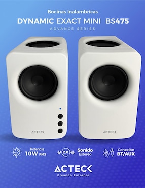 Bocina Acteck AC-936378 bluetooth