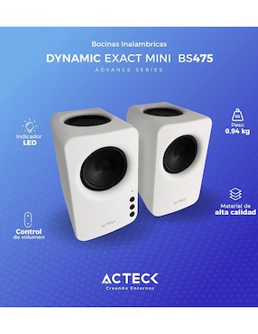 Bocina Acteck AC-936378 bluetooth