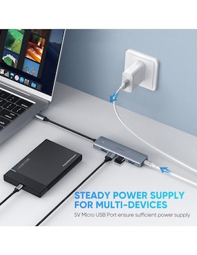 Adaptador multipuertos Ugreen