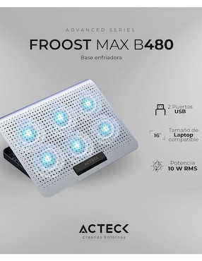 Base laptop de escritorio Acteck