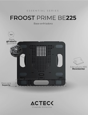 Base laptop de escritorio Acteck